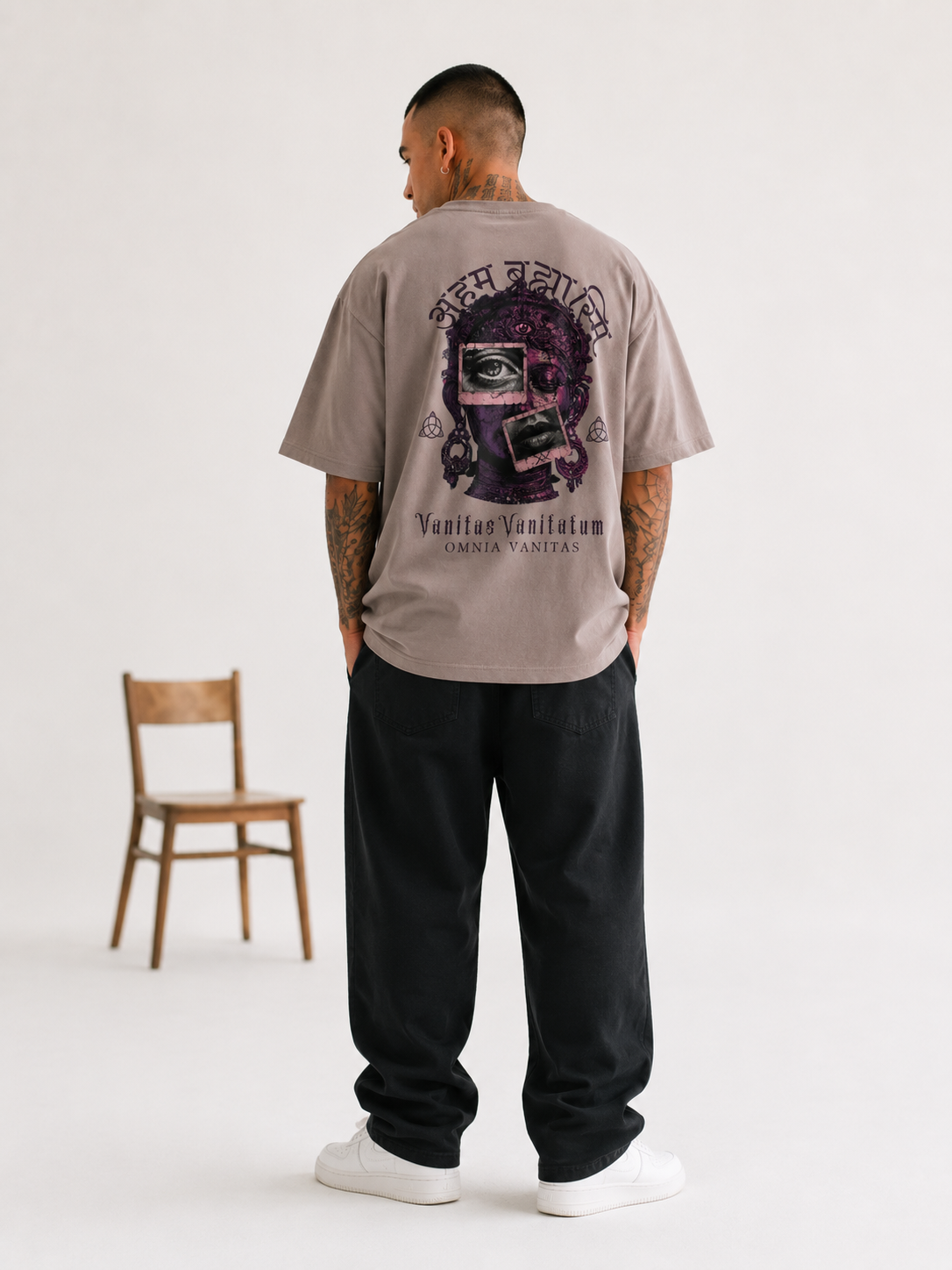 Cyniq | Heavyweight Oversized Graphic Tee – Premium 240 GSM Cotton