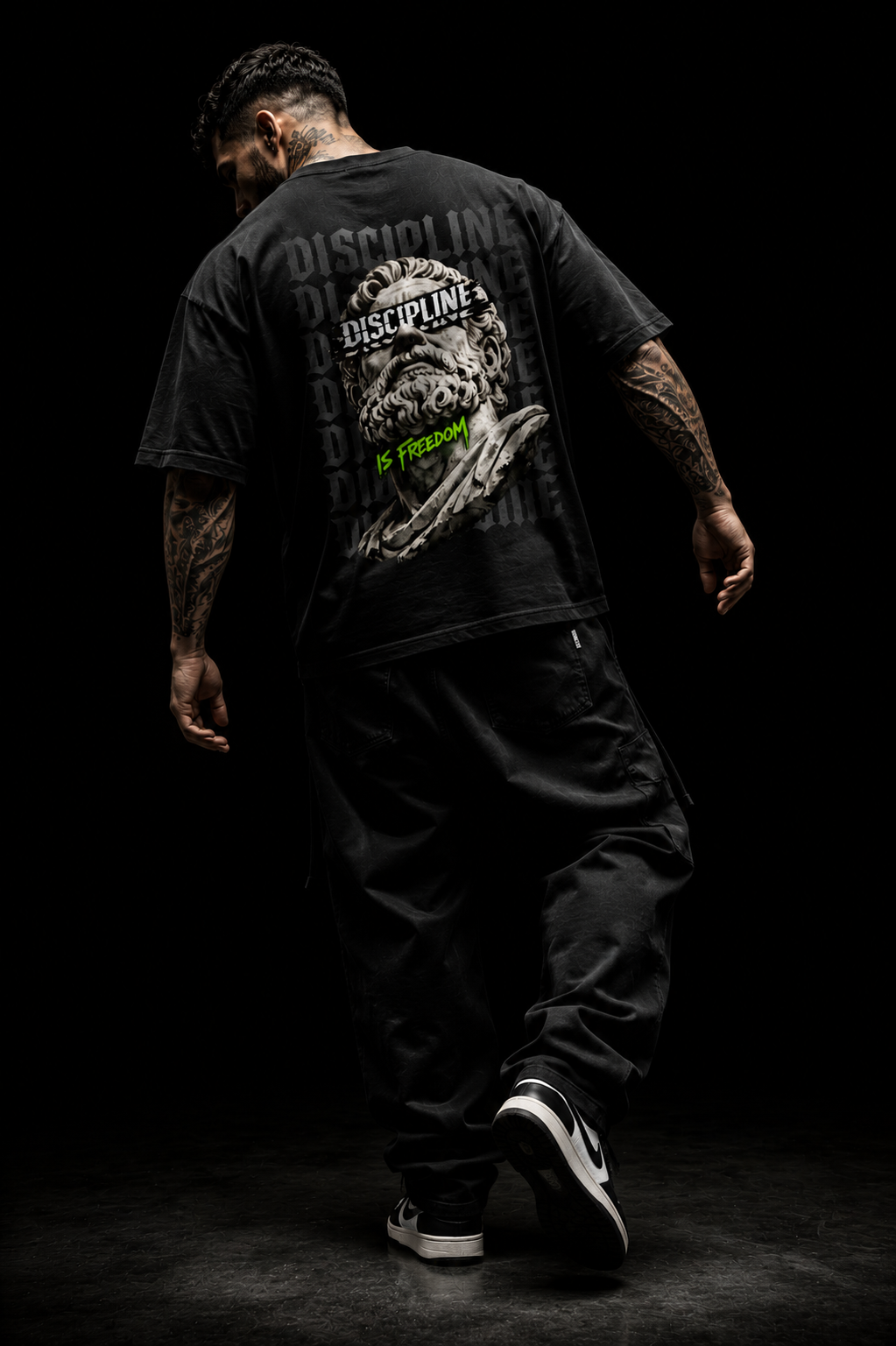 Cyniq | Oversized Graphic Streetwear T-Shirt – 240 GSM Heavyweight Cotton