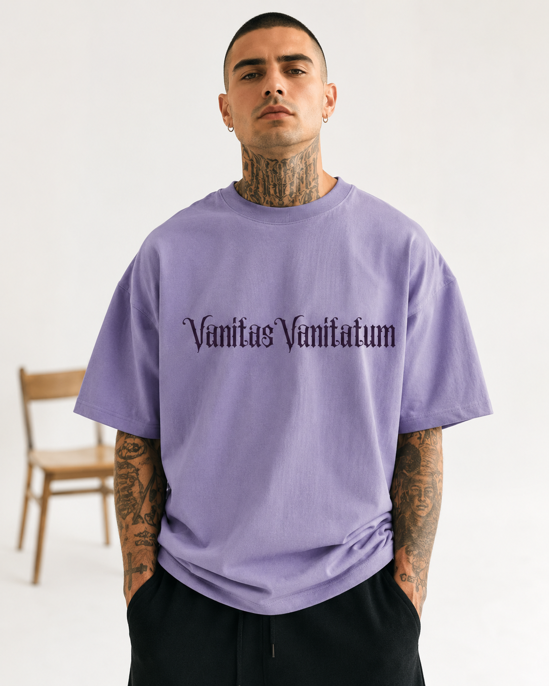 Cyniq | Heavyweight Oversized Graphic Tee – Premium 240 GSM Cotton