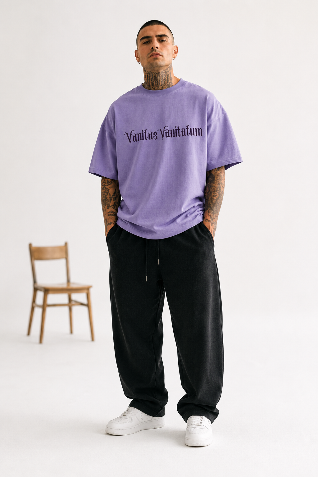 Cyniq | Heavyweight Oversized Graphic Tee – Premium 240 GSM Cotton